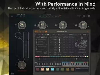 适用于iPad的Sugar Bytes DrumComputer Synthetic Beats v1.3.8 [iOS]屏幕截图