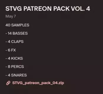 STVG Patreon Pack Vol.4 WAV-JM screenshot