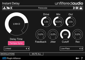 Unfiltered Audio Instant Delay v1.3.1-TeamCubeadooby screenshot