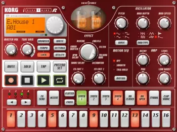 适用于iPad的Korg iELECTRIBE v1.7.3 [iOS]屏幕截图