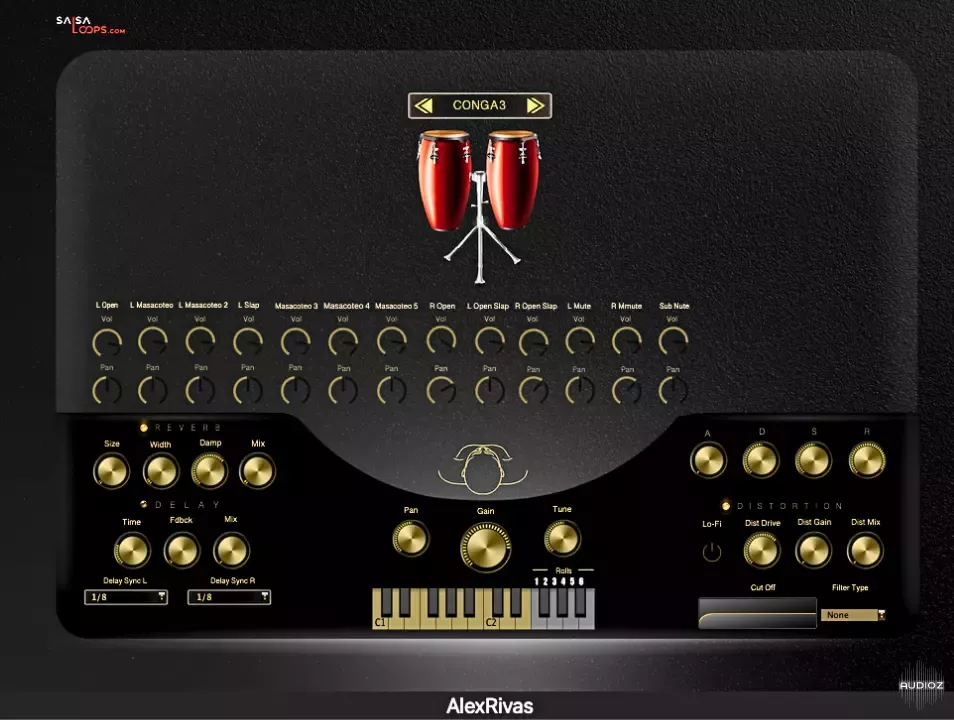 REQ: Alex Rivas Percussion Kit + Merengue & Bachata Expansions screenshot REQ: Alex Rivas Percussion Kit + Merengue & Bachata Expansions screenshot