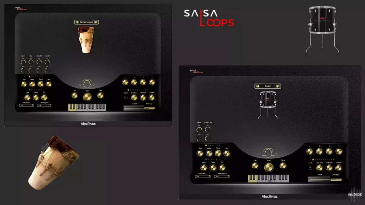 REQ: Alex Rivas Percussion Kit + Merengue & Bachata Expansions screenshot REQ: Alex Rivas Percussion Kit + Merengue & Bachata Expansions screenshot