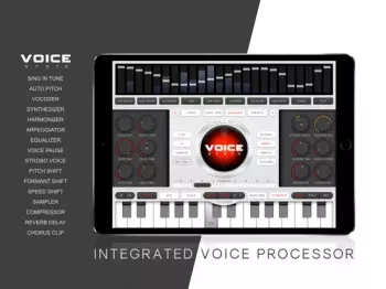 适用于iPad iPhone的Qneo Voice Synth v5.2.1 [iOS]屏幕截图