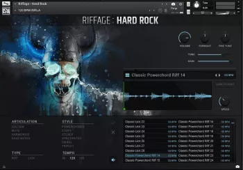 [电吉他摇滚riff乐句音源] Impact Soundworks Riffage Hard Rock [KONTAKT]（5.65GB）插图1