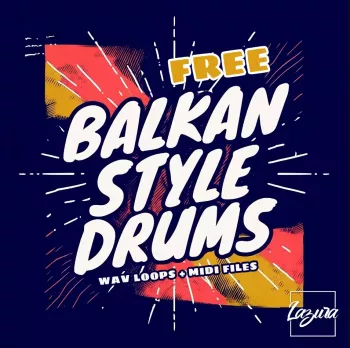 Lazura Music Balkan Style Drum Loops Vol. 1 WAV MiDi [FREE] screenshot