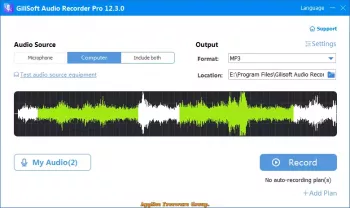 GiliSoft Audio Recorder Pro v13.0.0 Multilingual screenshot
