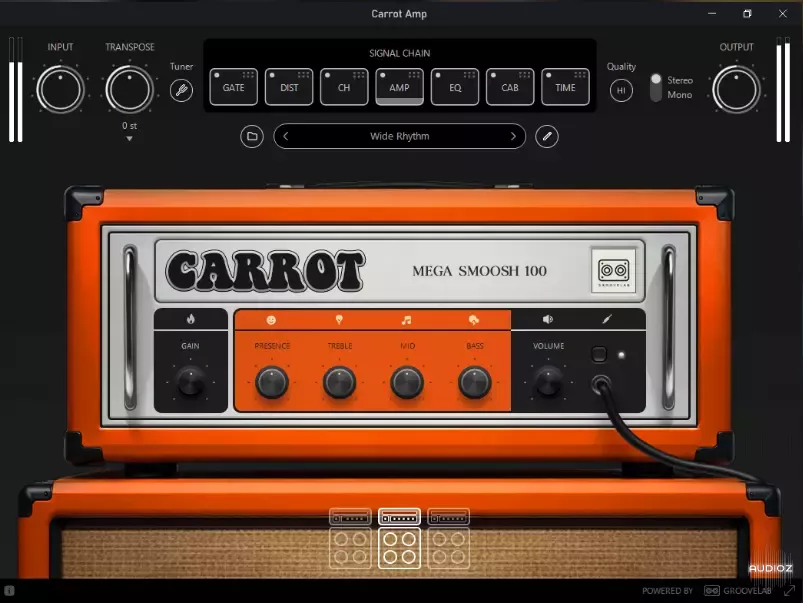 REQ: Groovelab Carrot Amp screenshot REQ: Groovelab Carrot Amp screenshot