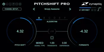 Zynaptiq PITCHSHIFT PRO v1.2.0-R2R截图