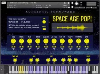 正宗的Soundware Space Age Pop！KONTAKT WAV截图