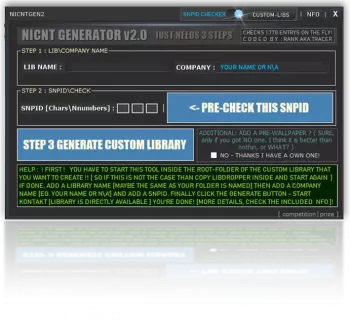 Native Instruments Nicnt-Generator v2.0 x64-TRACER screenshot