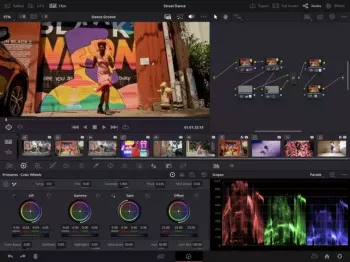 适用于iPad的Blackmagic DaVinci Resolve v19.0.300 [iOS]屏幕截图