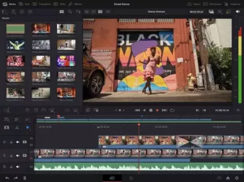 适用于iPad的Blackmagic DaVinci Resolve v19.0.300 [iOS]屏幕截图