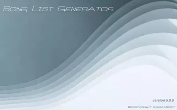 Karaosoft Song List Generator v5.3 screenshot