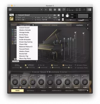 Production Voices Concert Grand Complete KONTAKT screenshot
