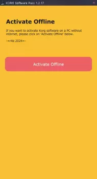 Korg Software Pass 1.2.17 Offline Mod (Win)-r4e screenshot