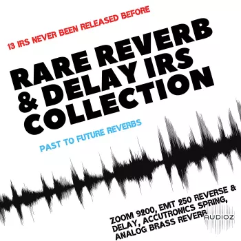 PastToFutureReverbs Rare Reverb IR Collection! (Zoom 9200, EMT 250, Accutronics...) Impulse Responses (IRs) WAV screenshot