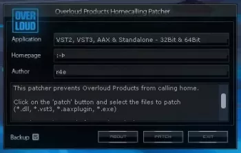 Overloud Products Homecalling Patcher (Win)-r4e screenshot