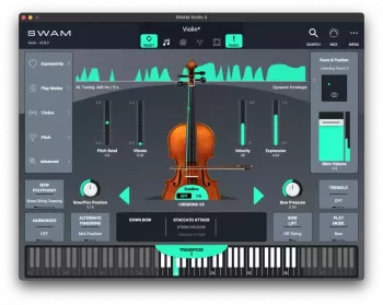 Audio Modeling SWAM Violin 3 v3.8.2 Incl Keygen-R2R screenshot
