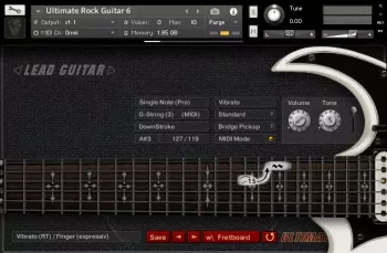 Six String Audio Ultimate Rock Guitar FreeVersion Kontakt [FREE] screenshot