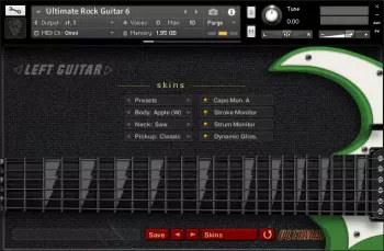 Six String Audio Ultimate Rock Guitar FreeVersion Kontakt [FREE] screenshot