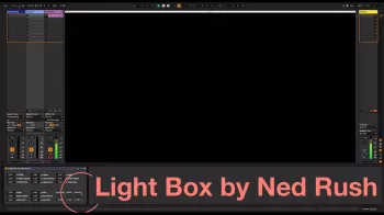 Ned Rush Light Box Max For Live Visualiser-FANTASTiC screenshot