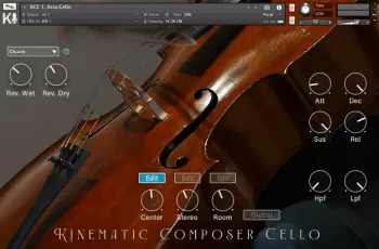 Kinematic Composer Cello v1.2 KONTAKT 屏幕截图