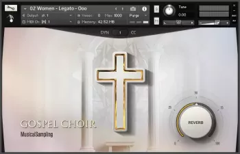 Musical Sampling Gospel Choir KONTAKT screenshot