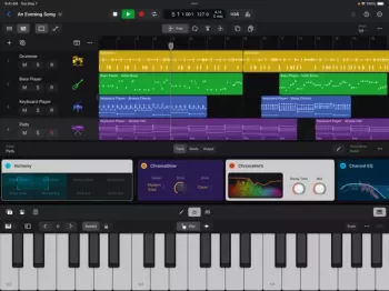 Apple Logic Pro for iPad v2.1 iOS screenshot