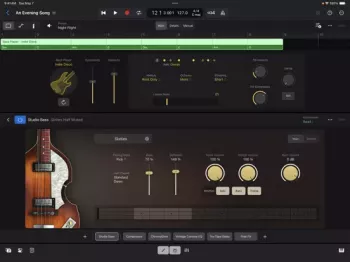 Apple Logic Pro for iPad v2.1 iOS screenshot