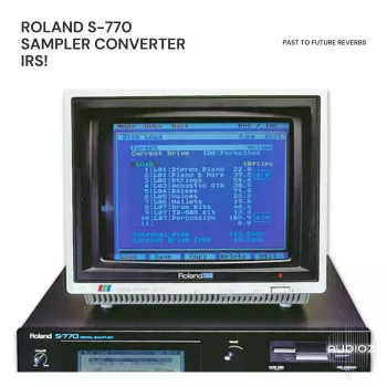PastToFutureReverbs Roland S-770 Sampler Converter IRs! Impulse Responses (IRs) WAV screenshot