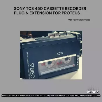 PastToFutureReverbs Sony TCS 450 Cassette Recorder Plugin Extension for PROTEUS! screenshot