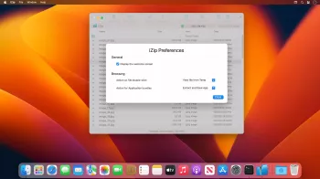 iZip Archiver Pro 5.0 macOS TNT screenshot