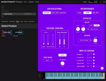 Tempest Audio Sona Chroma (Orchestral Solo Blending Instruments) KONTAKT [FREE] screenshot