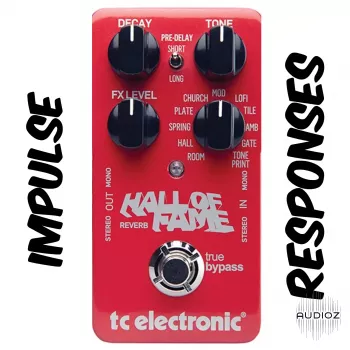 PastToFutureReverbs TC Hall Of Fame Reverb Pedal! Impulse Responses (IRs) WAV screenshot