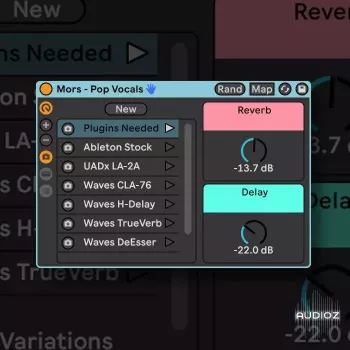 Mors Pop Vocals Ableton Rack Preset-FANTASTiC screenshot