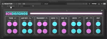 REQ: Memorecks 808 Designer for Reaktor screenshot