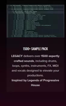 REQ: DlcSounds Legacy Progressive House Essentials Full Bundle screenshot