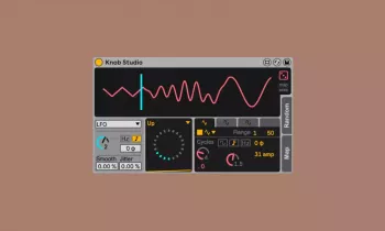 REQ: Alessandro Miracapillo Aylesim Knob Studio Max For Live Device screenshot
