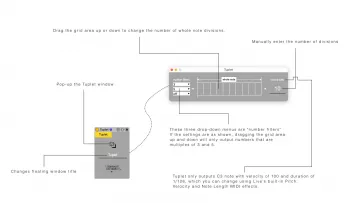 REQ: Sequencer Electronics Tuplet Max For Live Device screenshot