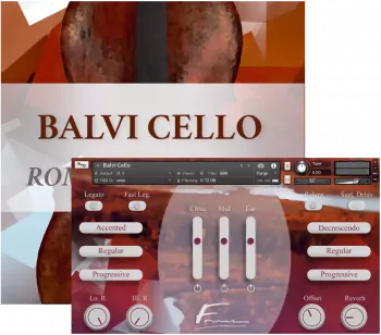 David Forner Balvi Cello KONTAKT screenshot