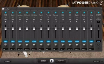 Manda Audio MT Power Drum Kit 2 v2.1.3 x64 x86 VST VST3 AU AAX LiNUX WiN MAC [FREE] screenshot