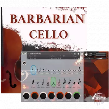 David Forner Barbarian Cello v1.2 KONTAKT screenshot