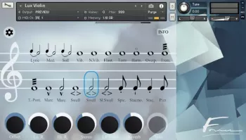 David Forner Lux Violin v1.1 KONTAKT screenshot