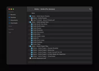 REQ: Stickz SMILE Pro Version (Porter Robinson inspired soundbank) screenshot