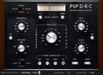 PSPaudioware PSP DRC v1.0.0 ARM macOS-GUISEPPE screenshot