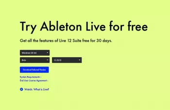 Ableton Downloader v2.10-AUDIOWAREZ screenshot