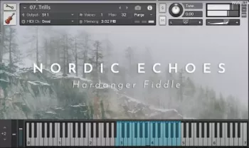 REQ: Runar Lundvall's Nordic Echoes Solo Hardanger Fiddle for Kontakt screenshot