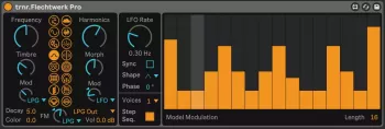 Ternär Music Technology Flechtwerk Pro Max for Live Device AMXD-ARCADiA screenshot