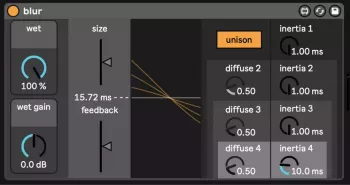 REQ: nnirror blur Max For Live Device AMXD screenshot
