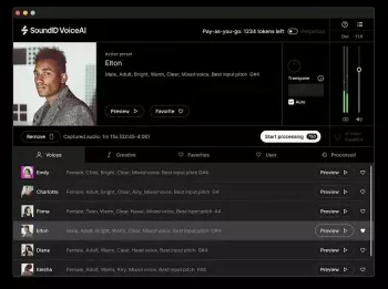 REQ: Sonarworks SoundID VoiceAI Vocal Plug-in screenshot